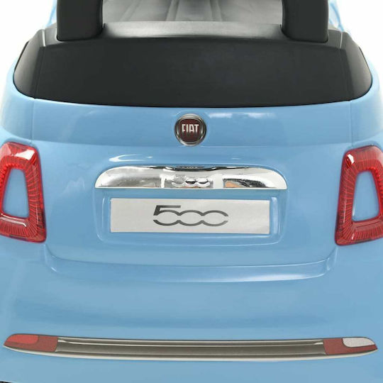 vidaXL Количка Fiat 500 Езда На За 12+ Месеца Синя