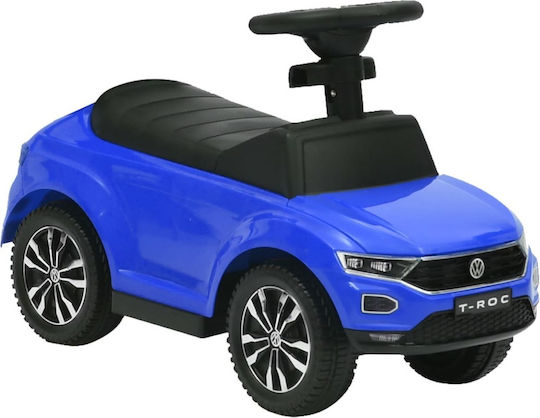 vidaXL Volkswagen T Roc Αυτοκινητάκι Ride On με Χειρολαβή για 12+ μηνών Μπλε