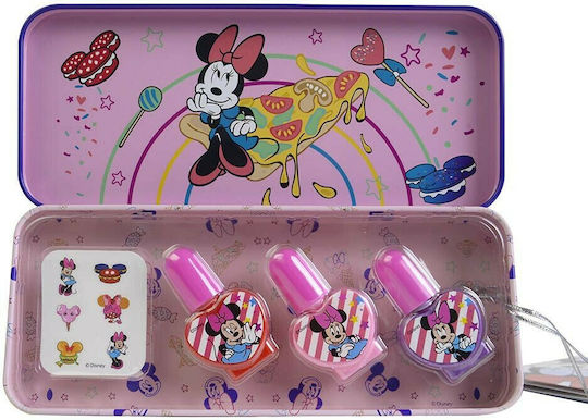 Markwins Disney Minnie Cosmic Candy Nail Polish Tin Manicure Game
