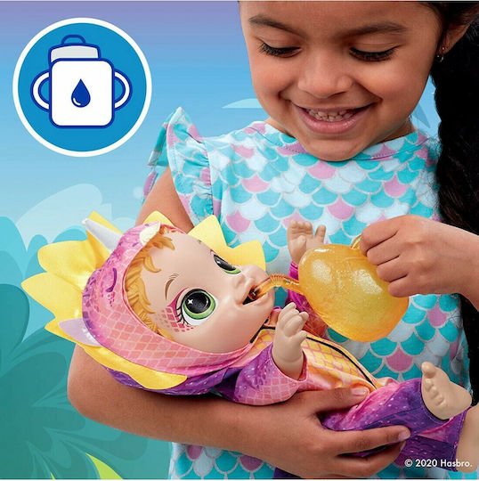 Hasbro Baby Alive Baby-Puppen-Set Dino Cuties Doll Triceratops Für 3+ Jahre