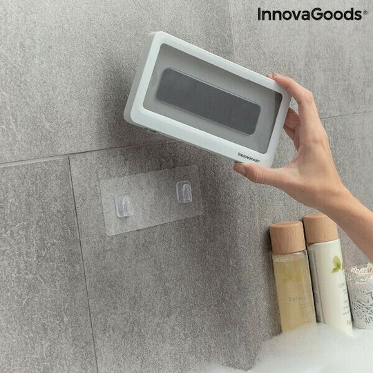 InnovaGoods Αδιάβροχη Θήκη Τοίχου Cashower για Smartphone σε Λευκό χρώμα