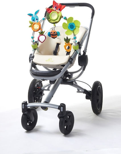 Tiny Love Bar Light Toy for Crib and Stroller with Teether and Mirror Sunny Take Along Arch for 0++ Months