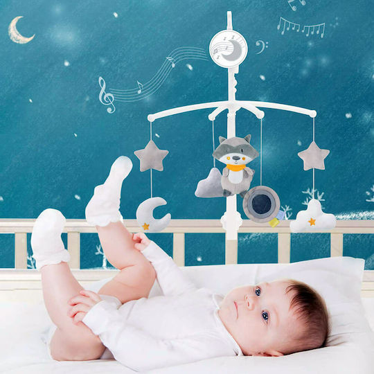 Bebe Stars Μόμπιλε Κούνιας με Μουσική και Καθρέφτη