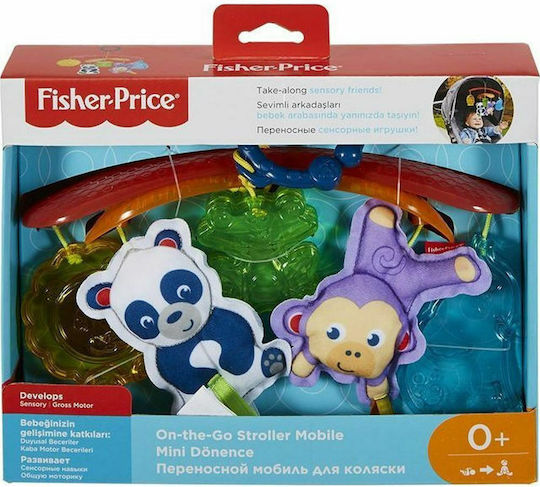 Fisher Price Mobilă Pătuț Rotativ Animale pentru 0++ Luni DYW54