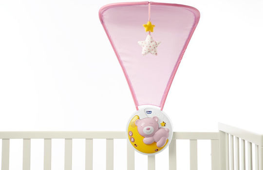 Chicco Κρεμαστό Παιχνίδι Κούνιας με Μουσική και Προτζέκτορα Κοντά Στο Φεγγάρι για Νεογέννητα
