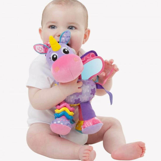 Playgro Pendant Toy for Car with Teether and Mirror Stella Unicorn Munchimal for 0++ Months 0186981