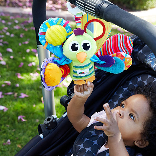 Lamaze Anhänger Spielzeug für Auto mit Spiegel für 0++ Monate L27013
