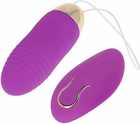 Ohmama Mini Δονητής Egg με Απομακρυσμένο Έλεγχο Purple 8cm Μωβ