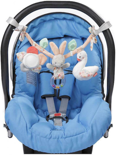 Fehn Chain for Crib and Stroller with Mirror Swan for 0++ Months