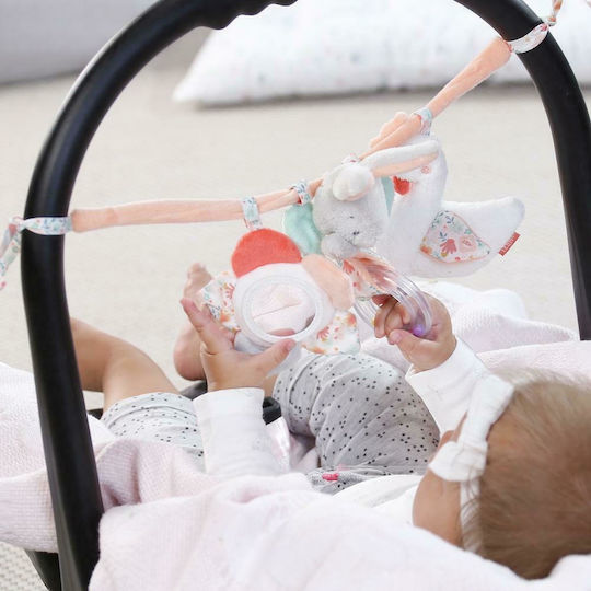 Fehn Chain for Crib and Stroller with Mirror Swan for 0++ Months