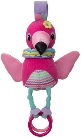Infantino Pendant Toy for Car with Music Hug & Tag Musical Flamingo B-930-216246-00