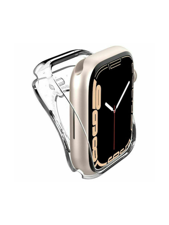Spigen Liquid Crystal Силиконов Калъф Crystal Clear за Apple Watch 41 мм