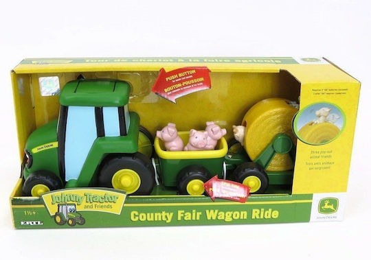 Tomy John Deere County Fair Wagon Ride Τρακτέρ Αγροτικό