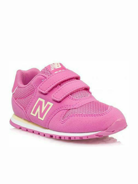 500 Kids Sneakers with Scratch Fuchsia