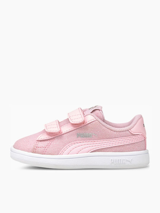 Smash Glitz Glam Παιδικά Sneakers με Σκρατς Ροζ