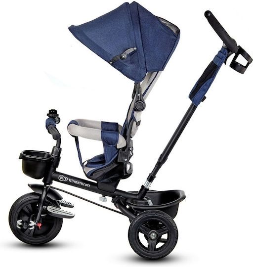 Kinderkraft Aveo Πτυσσόμενο & Μετατρεπόμενο για 9 Μηνών Μπλε