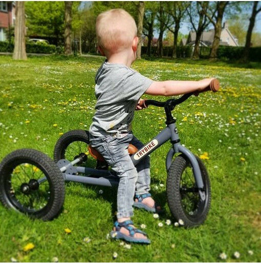 Trybike Детска Триколка Vintage за 15+ месеца Сив