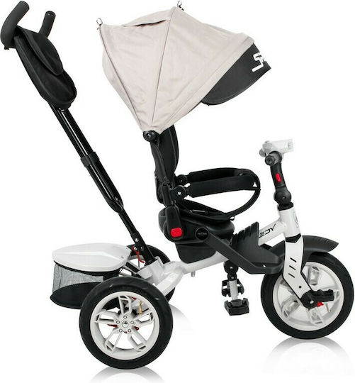 Lorelli Speedy 360º Convertible with Parental Handle for 1-3 Years Ivory & Black