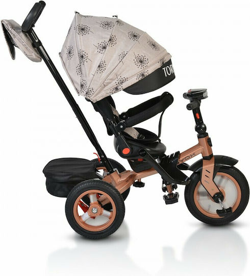 Byox Tornado Dark with Parental Handle for Age 3-6 Beige