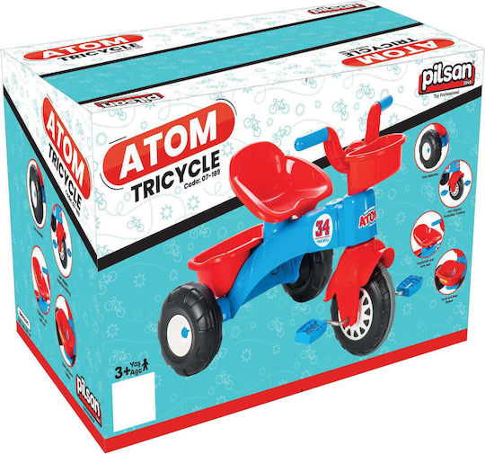 Pilsan Atom 34 για 3+ Ετών Μπλε/Κόκκινο