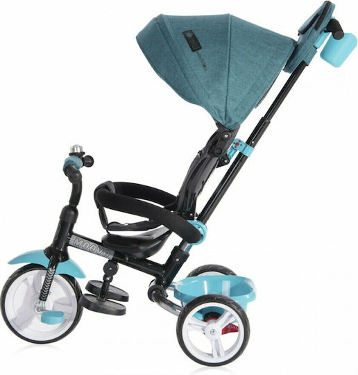 Lorelli Moovo Eva Wheels Foldable & Convertible Kids Tricycle for 1-3 Years Green