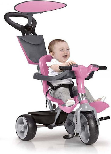 Feber Baby Plus Cu Mâner Pentru Părinți Pentru 9 Luni Roz