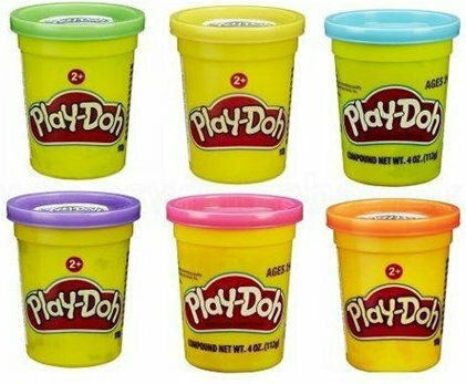 Hasbro Play-Doh Can Modelling Dough For 2+ Years (Miscellaneous Colors)