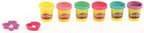 Hasbro Play-Doh 6 Knetgummis Knetmasse Play-doh für 3+ Jahre alt Jahre