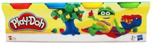 Hasbro Play-Doh 4 Теста за Моделиране Пластелин Play-Doh за 2+ Години