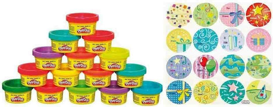 Hasbro Play-Doh 15 Πλαστοζυμαράκια Πλαστελίνης Party Bag για 2+ Ετών Party Bag