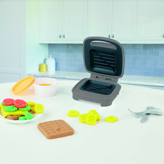 Hasbro Play-Doh Plasticine Game Kitchen Creations Cheesy Sandwich For 3+ Years 7pcs