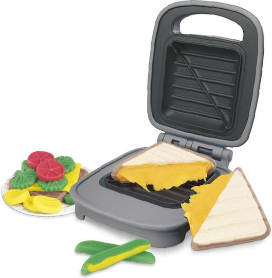 Hasbro Play-Doh Plasticine Game Kitchen Creations Cheesy Sandwich For 3+ Years 7pcs