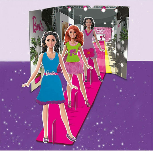 Lisciani Giochi Plasticină - Joc Barbie Spectacol De Modă Pentru 4+ Ani