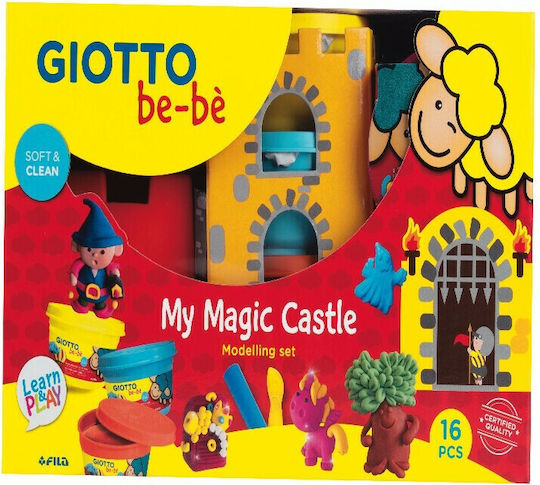 Giotto Plasticină - Joc Bebe My Magic Castle Pentru 2+ Ani 5 Buc
