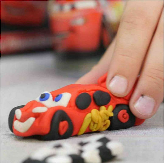 AS 6 Πλαστοζυμαράκια Πλαστελίνης Cars για 3+ Ετών