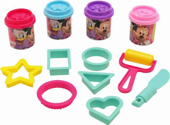 AS 4 Тесто За Моделиране Пластелини Disney Minnie Minnie С Инструменти За 3+ Години (Различни Дизайни) 1 Бр