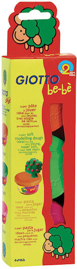Giotto 3 Giotto Modelling Doughs for 2+ Years Various Colors 3 Can Pack 1 Piece