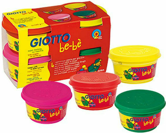 Giotto 4 Πλαστοζυμαράκια Πλαστελίνης για 2+ Ετών