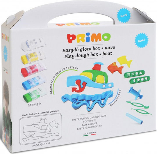 Primo Πλαστελίνη - Παιχνίδι Βαλιτσάκι Καράβι για 3+ Ετών