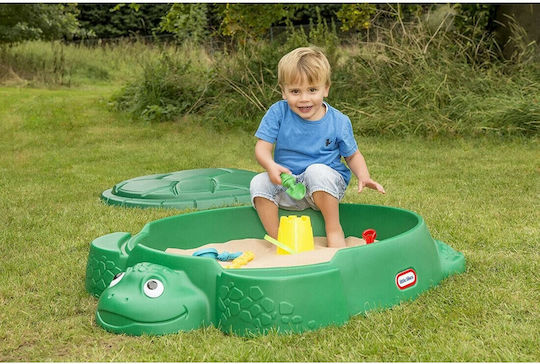 Little Tikes Пясъчник Turtle 116x83x31см. Зелена