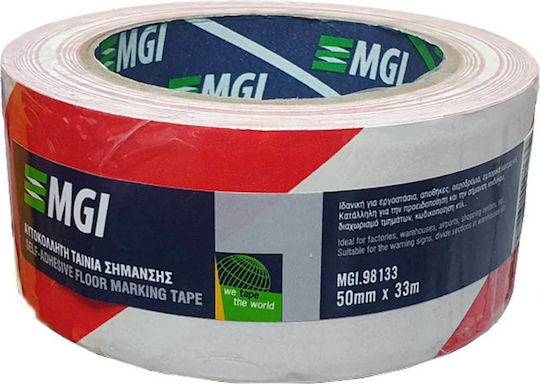 MGI Αυτοκόλλητη Ταινία Σήμανσης Μήκους 33μ.