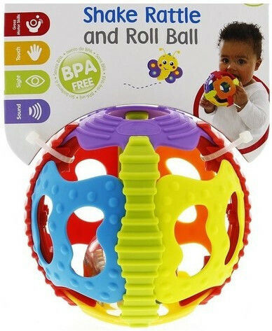 Playgro Flexi-Ball Shake Rattle & Roll Baby Rattle