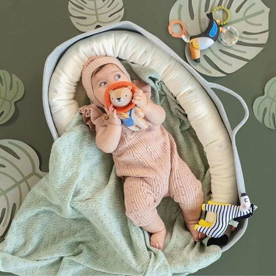 Taf Toys Baby Rattle Dizzy The Zebra For Newborns