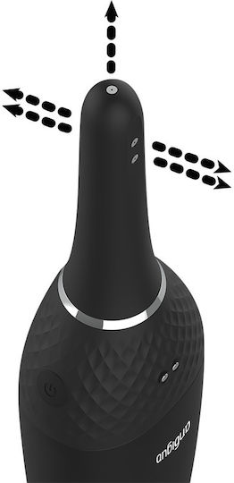 Dream Love Anbiguo Travel Cleaner Πρωκτικό Ντους Μαύρο 25.4cm