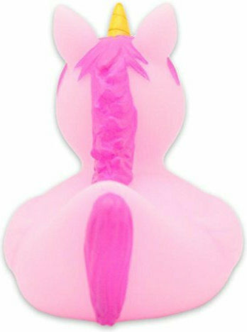 Lilalu Ροζ Μονόκερος Rubber Duck 8.5εκ.
