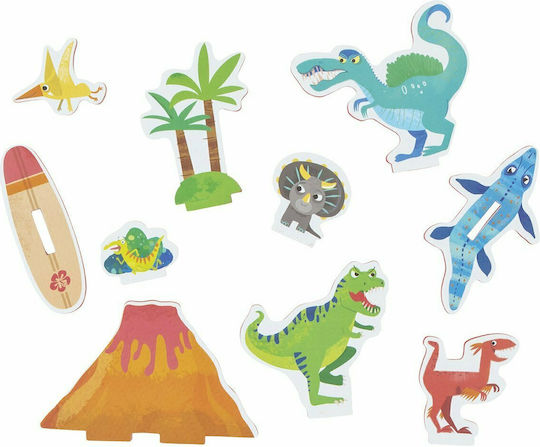 Tiger Tribe Dinosaur Island Bath Toy for 24++ Months