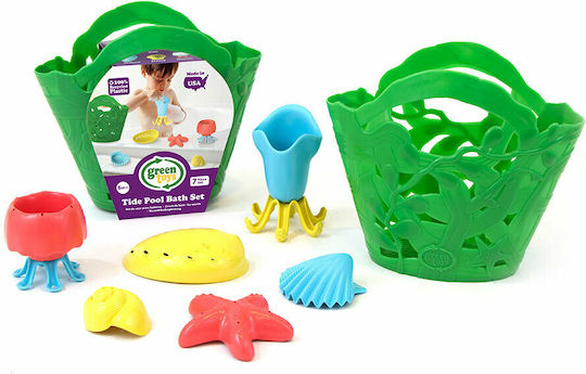 Green Toys Tide Pool Bath Set Παιχνίδι Μπάνιου για 6+ Μηνών