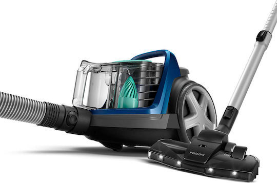 Philips FC9557/09 Vacuum Cleaner 900W Bagless 1.5lt Black / Blue