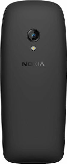 Nokia 6310 2021 Dual SIM Κινητό με Κουμπιά (Αγγλικό Μενού) Black