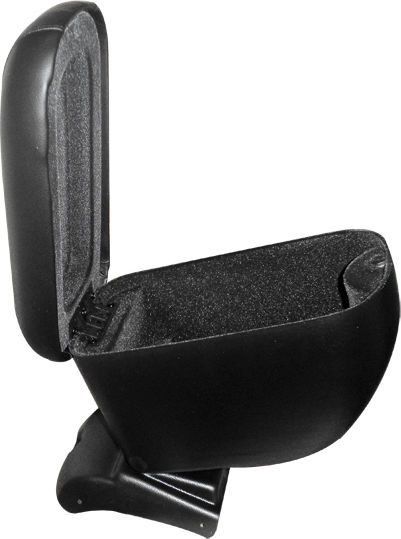 Cik Car PU Armrest for Skoda Fabia II Black